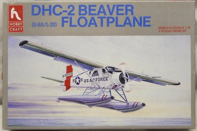 Hobby Craft 1/72 de Havilland DHC-2 Beaver (U-6A / L-20) - USAF or Royal Australian Air Force (RAAF), HC1393 plastic model kit